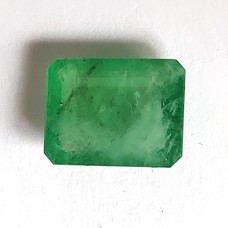 Emerald 13.3x10.3mm rectangle facet 6.5 cts